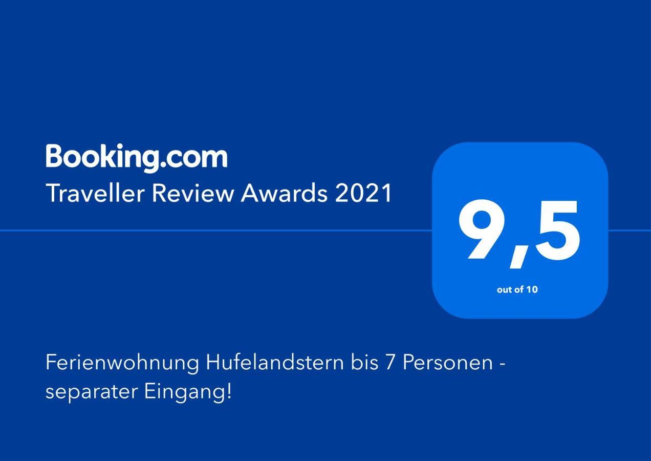 Ferienwohnung Hufelandstern Bis 7 Personen - Mit E-Ladesaeule! Бад-Вильдунген Экстерьер фото